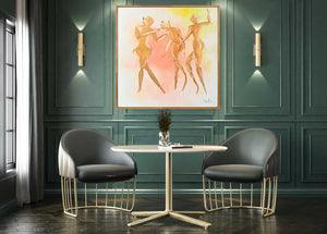 Shake off / 120 x 140 cm