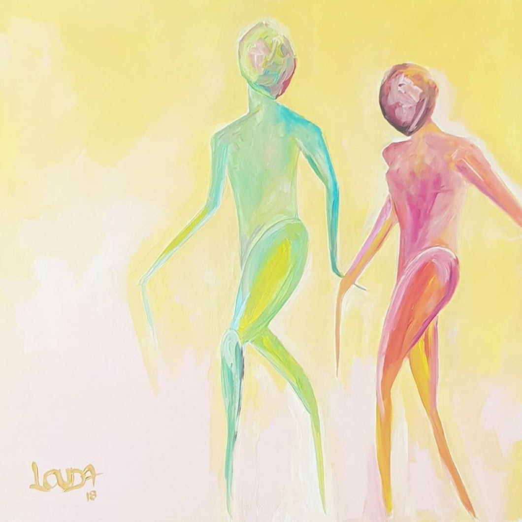 Leading / 100 x 100 cm