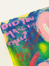 Be the Boss or be Bossy / 60 x 90 cm